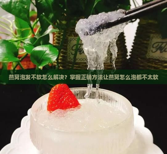 燕窝泡发不太软怎么办