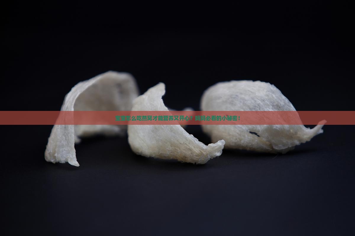 燕窝小孩子怎么煮比较好