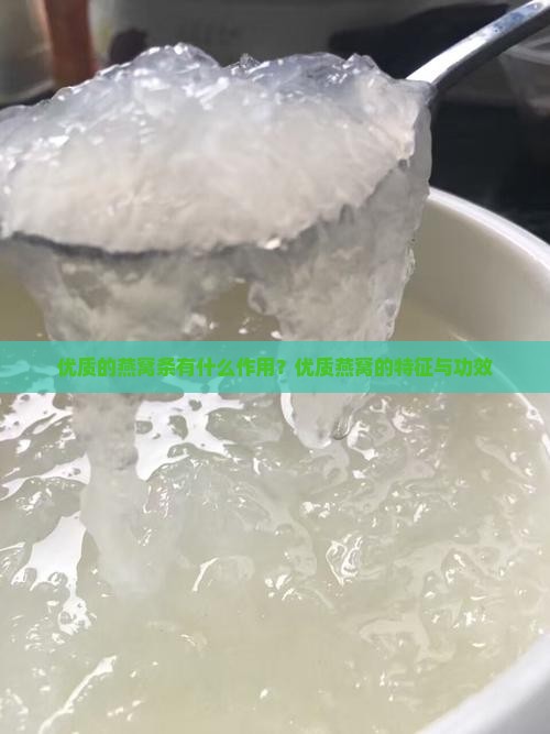 优质的燕窝条有什么作用