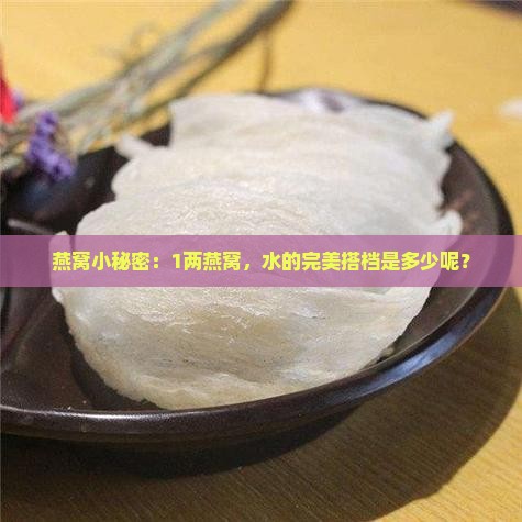 1两燕窝加多少水合适喝