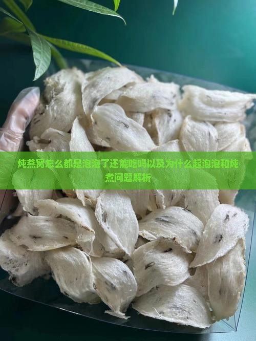 炖燕窝怎么都是泡泡了