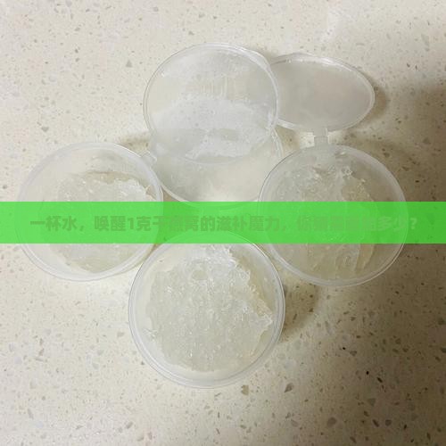 1克干燕窝加多少克水喝