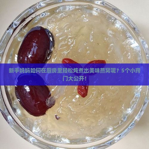 在家如何炖煮燕窝窍门呢