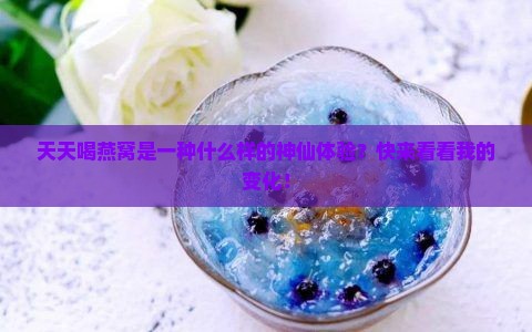 经常喝燕窝是什么体验