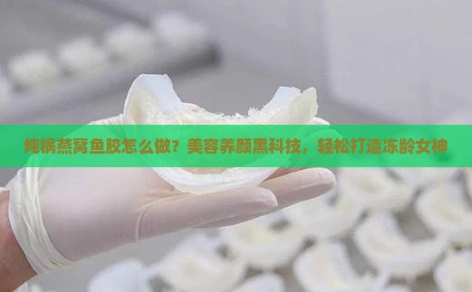 炖锅燕窝鱼胶怎么做的