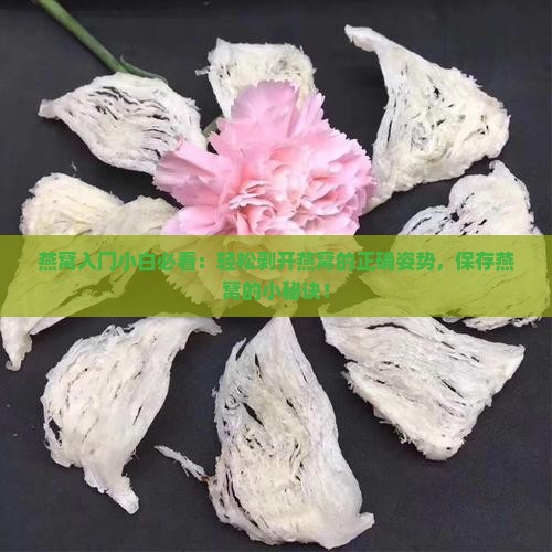 燕窝要怎么剥开保存好些