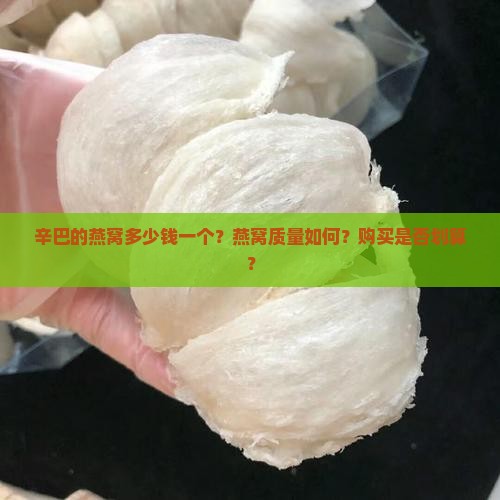 辛巴的燕窝多少钱一个啊