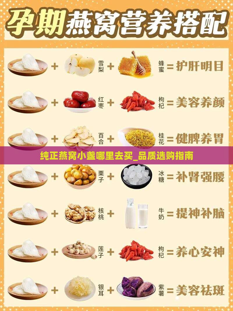 纯正燕窝小盏哪里去买