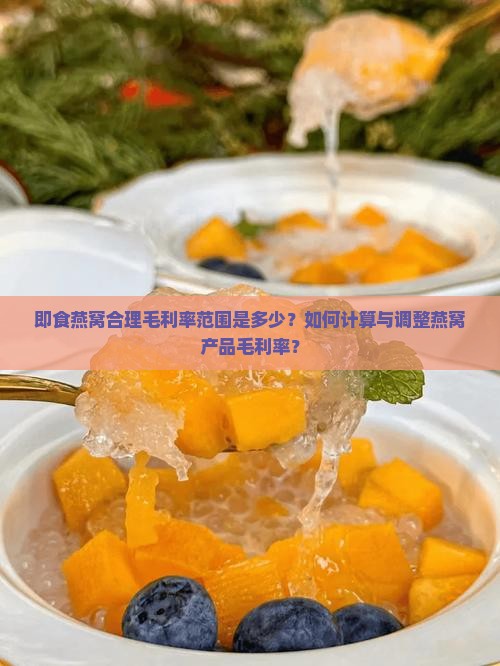 即食燕窝毛利率多少合适