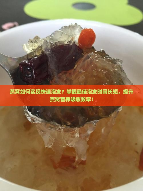燕窝泡发多少小时比较好 燕窝泡发多少小时比较好