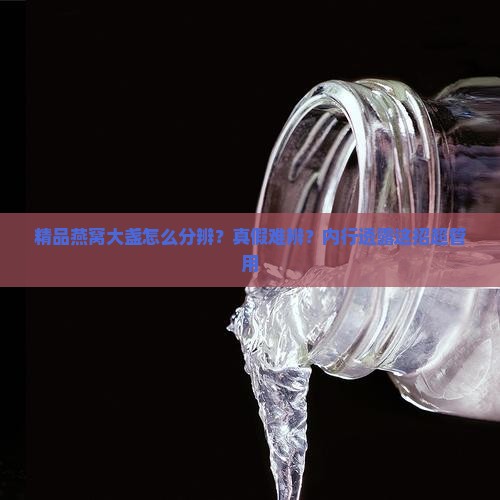 精品燕窝大盏怎么分辨