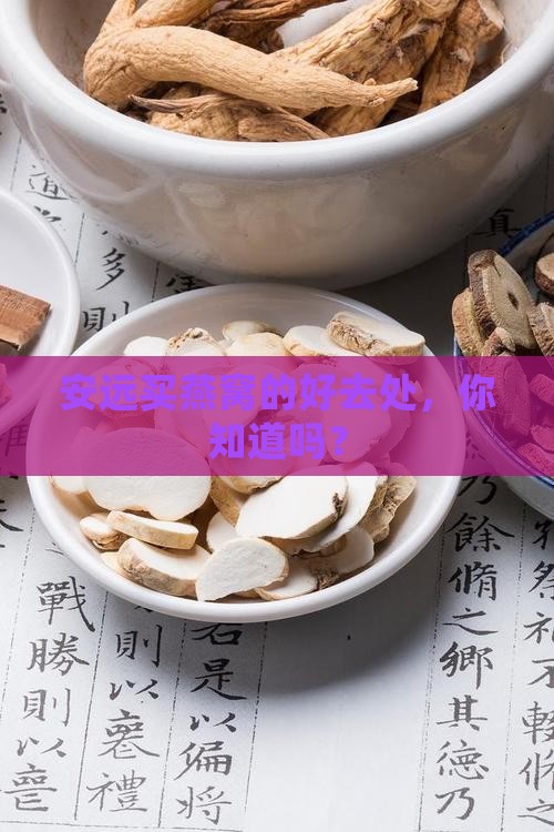 安远哪里买燕窝好一点的