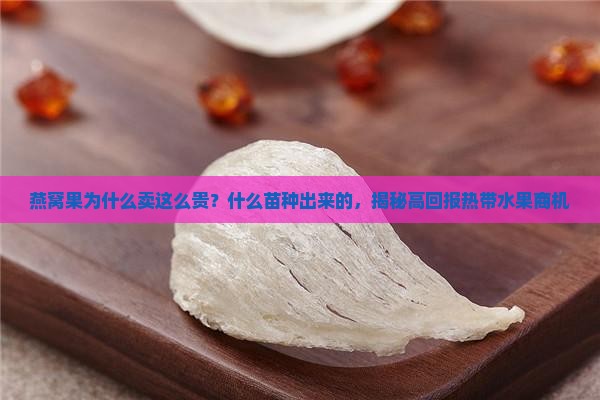 燕窝果什么苗种出来的