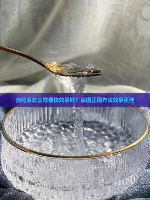 泡燕窝怎么样最快效果好