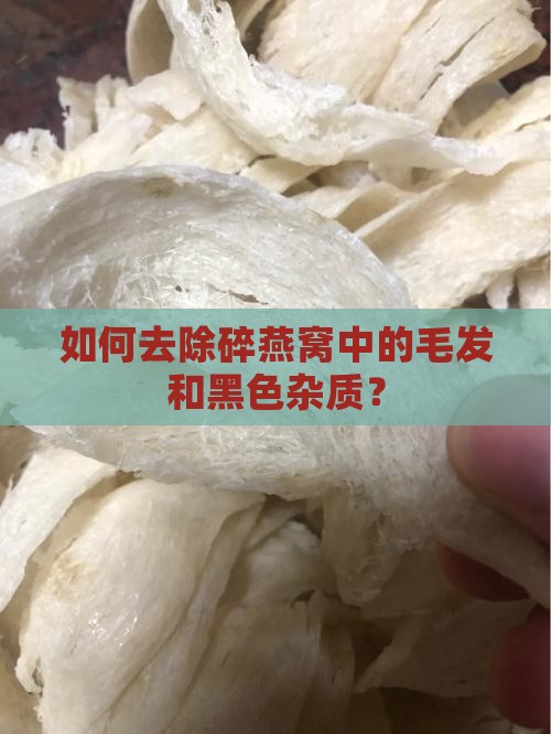 碎燕窝如何去毛发黑色