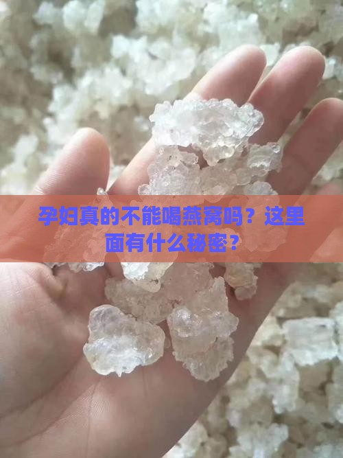 为什么不建议孕妇喝燕窝
