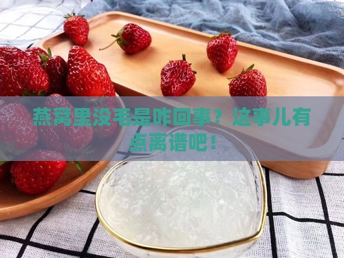 燕窝里没有毛怎么回事