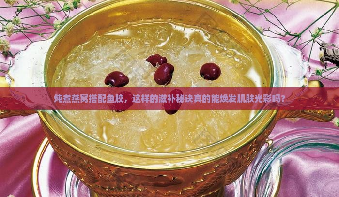 燕窝炖鱼胶效果怎么样