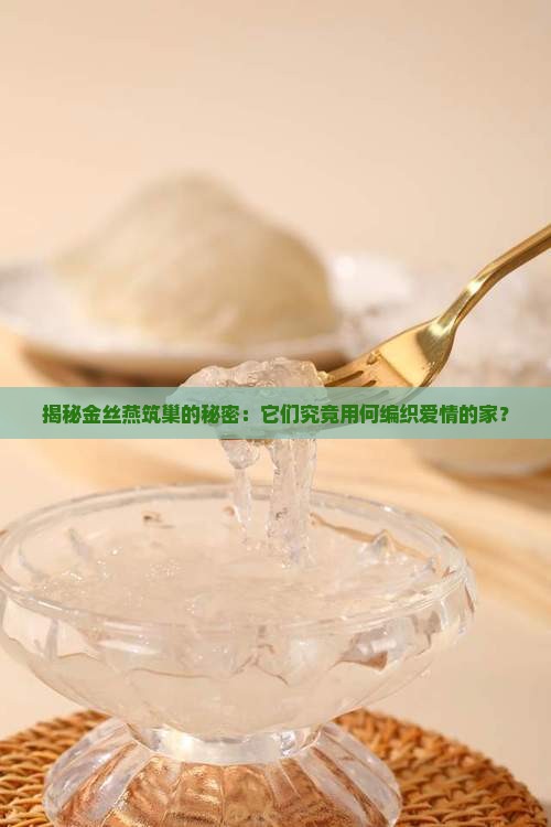 金丝燕窝的窝用什么做的