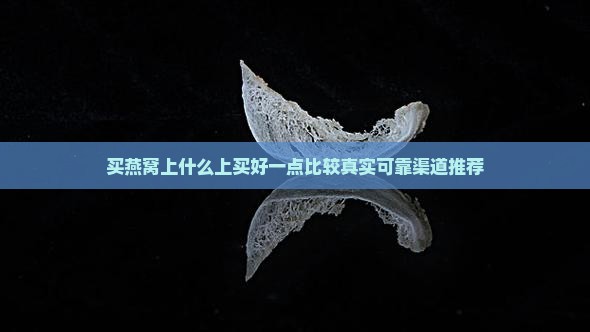 买燕窝上什么上买好一点