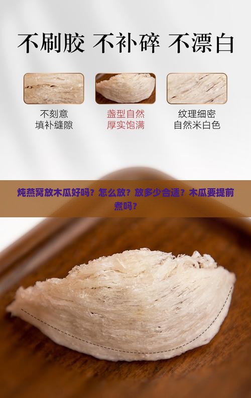 炖燕窝放木瓜好吗怎么放