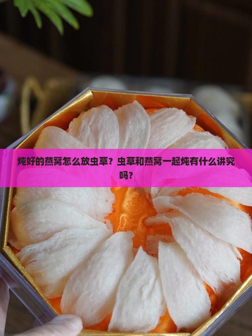 炖好的燕窝怎么放虫草呢