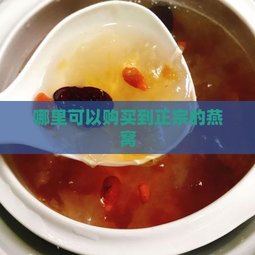 天然燕窝哪里去买的正品