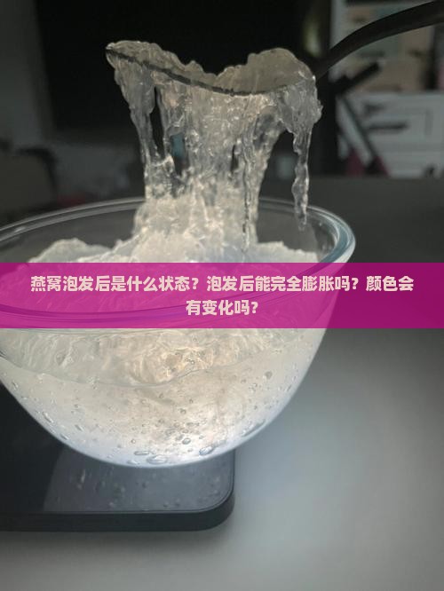 燕窝泡过之后是怎么样的