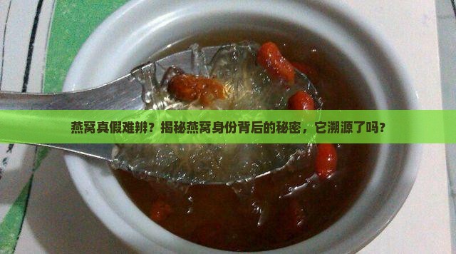 如何看燕窝是否溯源了没