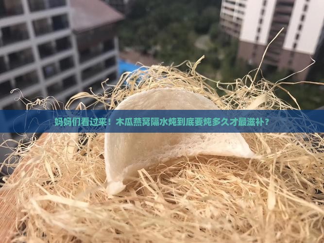 木瓜燕窝隔水炖多久最好