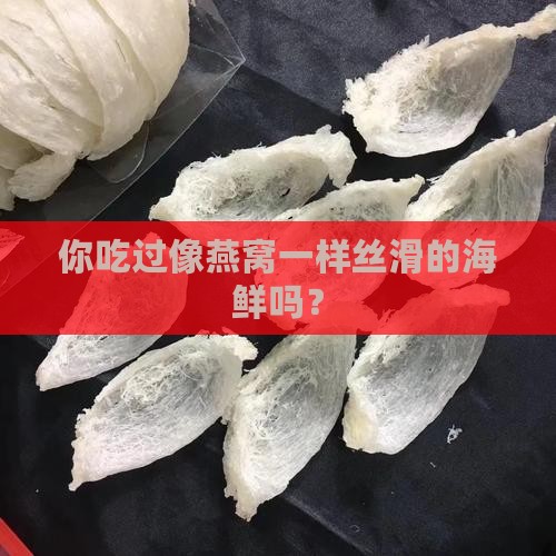 像燕窝的海鲜是什么海鲜