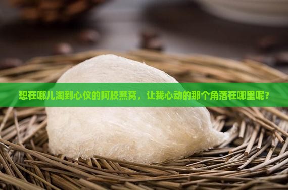 阿胶燕窝去哪里买好啊