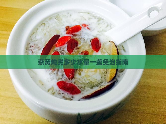 免泡燕窝一盏放多少水炖