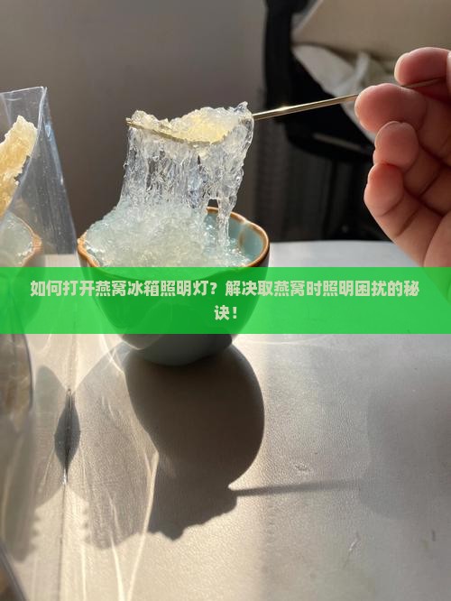 燕窝冰箱照明灯怎么开