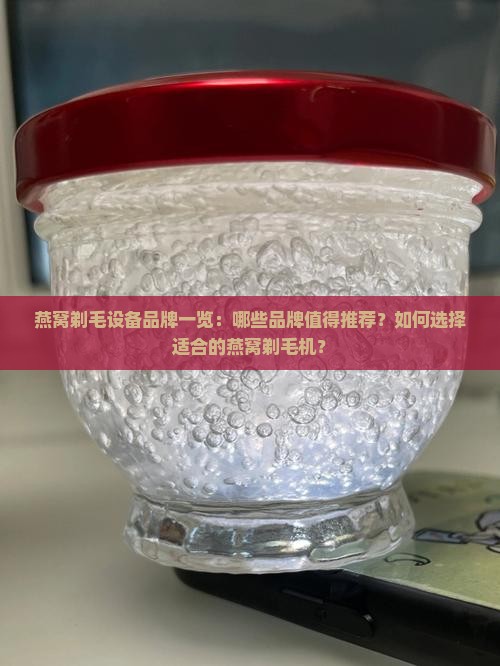 燕窝剃毛设备有哪些品牌