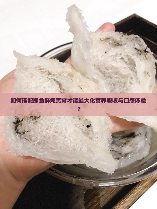 即食鲜炖燕窝和什么配