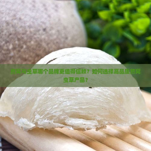 燕窝虫草什么牌子好些啊