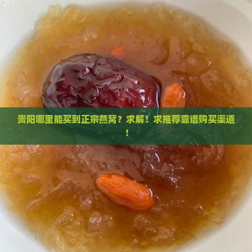 燕窝贵阳哪里有卖的啊