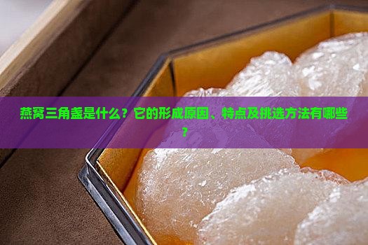 燕窝的三角盏是什么意思