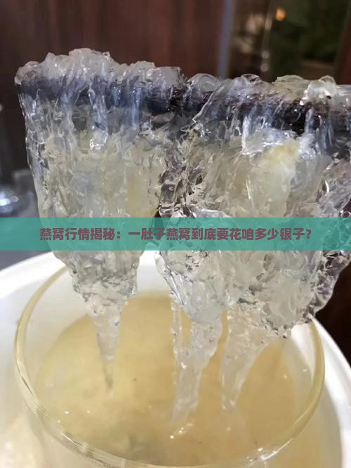 燕窝买商1斤多少钱一斤