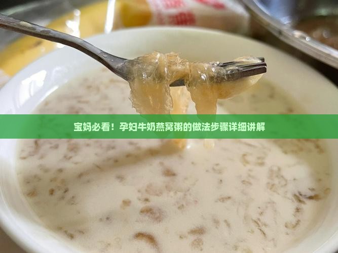 孕妇牛奶燕窝粥怎么做的
