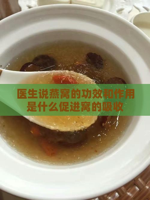 燕窝主要是起什么作用
