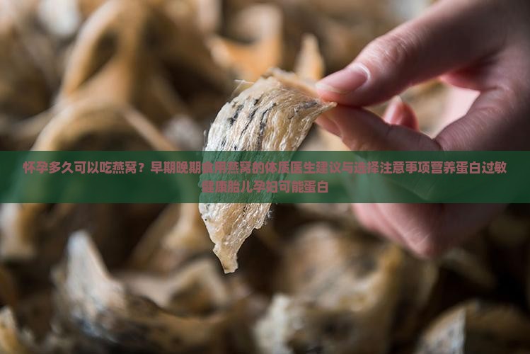 怀孕多久可以补燕窝了呢