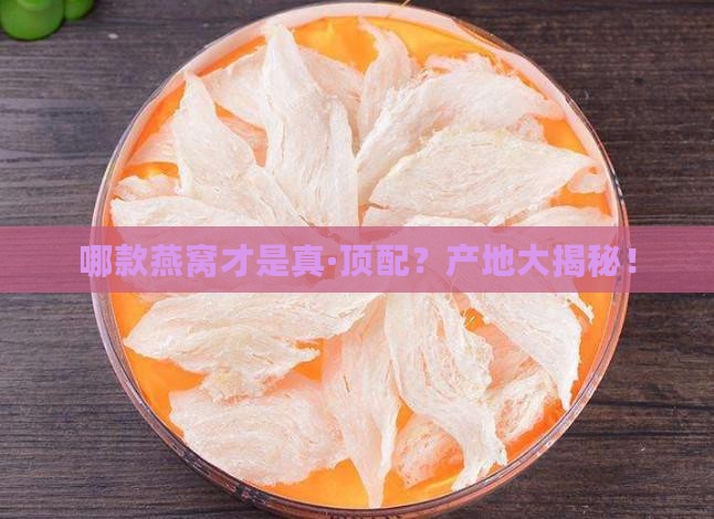 燕窝哪里产的最好最正宗