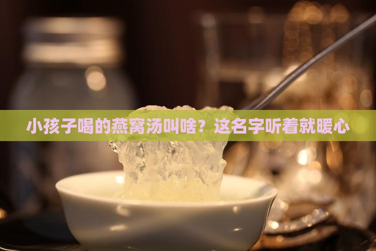 炖给小孩喝的燕窝叫什么