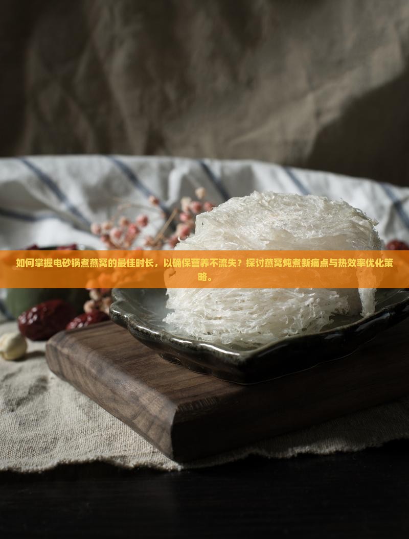电砂锅燕窝煮多久合适