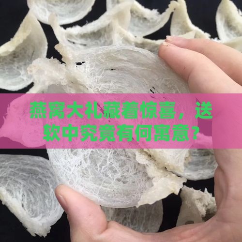 买燕窝送软中是什么意思