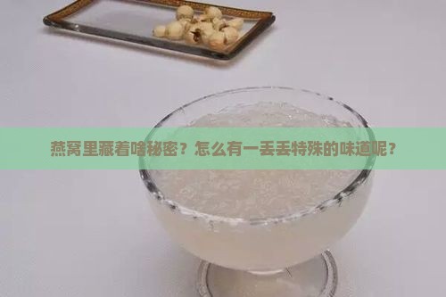 燕窝为什么一股鸟屎味道