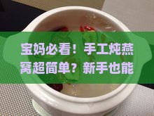 传统手工炖燕窝怎么做