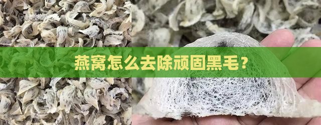 燕窝黑毛洗不掉怎么办